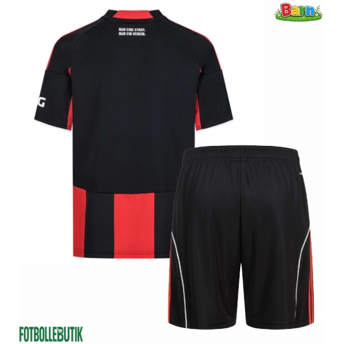 Eintracht Frankfurt Hemmaställ Barn 2025-26 Kortärmad (+ Korta byxor)